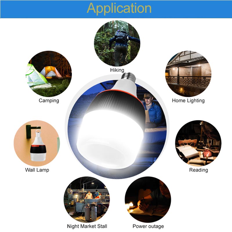 Lampadina di emergenza Applicazione