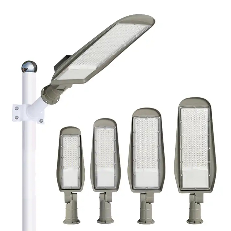 Il supporto dell'articolazione dell'alluminio 50w 100w 150w 200w regola su e giù l'iluminazione pubblica principale regolabile girante del braccio di angolo