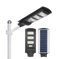 Lampione stradale a LED solare tutto in uno con sensore di movimento